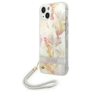 Etui Guess Flower Strap GUOHCP14MHFLSU do iPhone 14 Plus