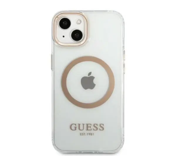 Guess Metal Outline Magsafe GUHMP13MHTRMD do iPhone 13