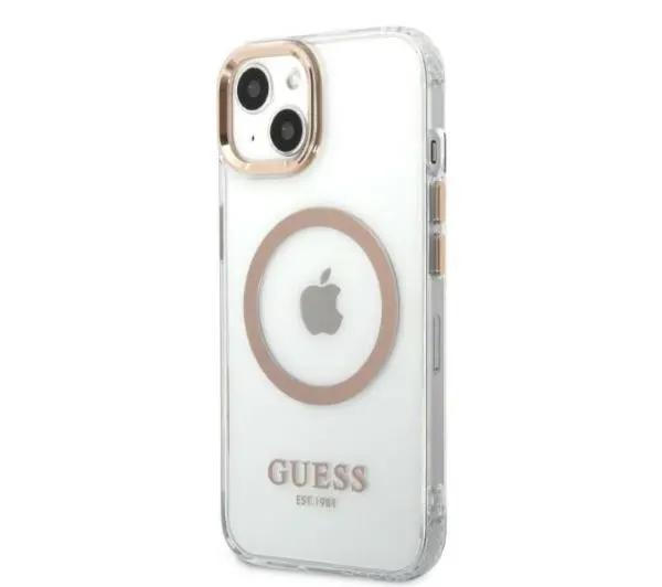Guess Metal Outline Magsafe GUHMP13MHTRMD do iPhone 13