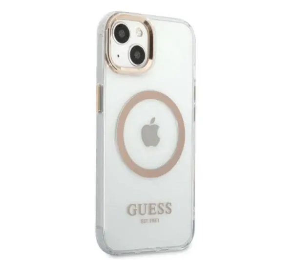 Guess Metal Outline Magsafe GUHMP13MHTRMD do iPhone 13