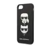 Etui Karl Lagerfeld Saffiano Karl&Choupette Head KLHCI8SAKICKCBK do iPhone 7/8/SE 2020/SE 2022