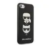 Etui Karl Lagerfeld Saffiano Karl&Choupette Head KLHCI8SAKICKCBK do iPhone 7/8/SE 2020/SE 2022