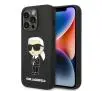 Etui Karl Lagerfeld Silicone Ikonik KLHCP14XSNIKBCK do iPhone 14 Pro Max