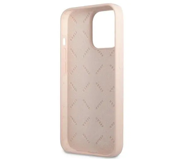 Guess Silicone Triangle GUHCP13XSLTGP do iPhone 13 Pro Max