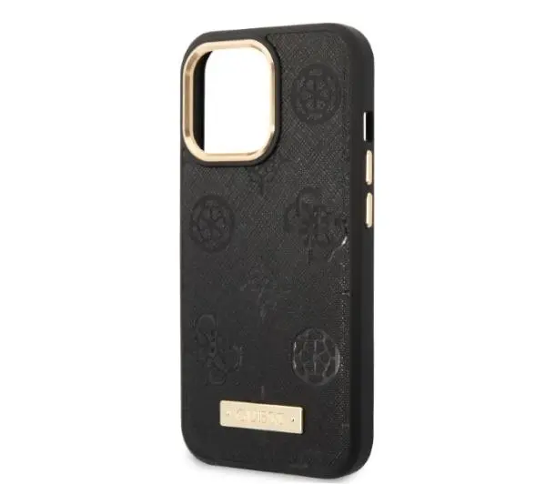 Guess Peony Logo Plate MagSafe GUHMP13LSAPSTK do iPhone 13 Pro / 13 - DRUGI -30%, ALBO 5-TY ZA 1ZŁ