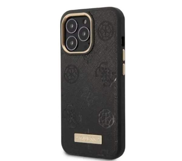 Guess Peony Logo Plate MagSafe GUHMP13LSAPSTK do iPhone 13 Pro / 13 - DRUGI -30%, ALBO 5-TY ZA 1ZŁ