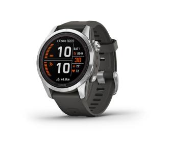 Smartwatch Garmin fenix 7S Pro Solar 42mm GPS Grafitowy