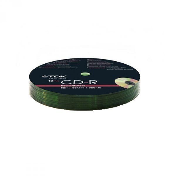 TDK CD-R (x52) 10 szt.