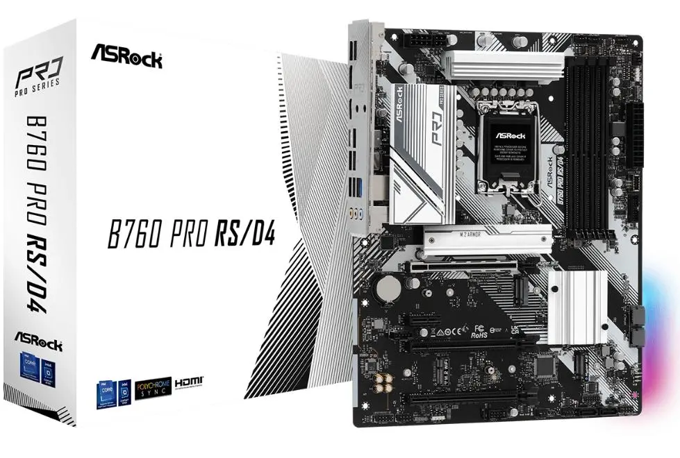 Płyta główna ASrock B760 Pro RS/D4 DDR4