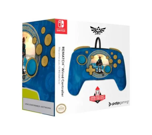 PDP Rematch Zelda Hyrule do Nintendo Switch Przewodowy