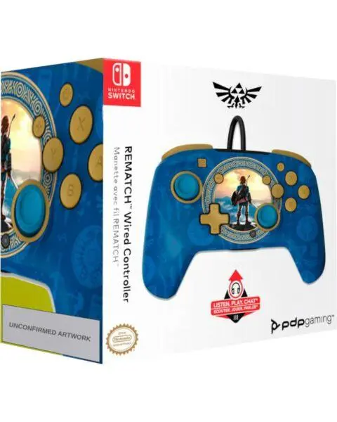 Pad PDP Rematch Zelda Hyrule do Nintendo Switch Przewodowy