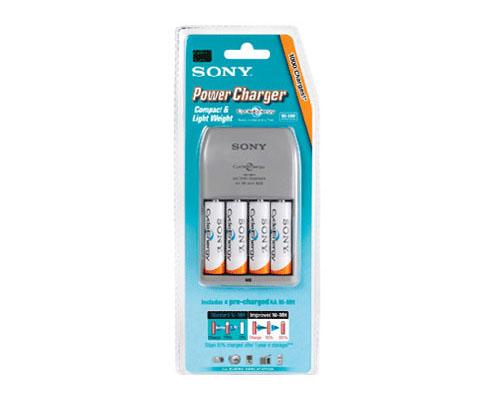 Ładowarka Sony BCG-34HLD4K + 4 akumulatory AA 2100 mAh