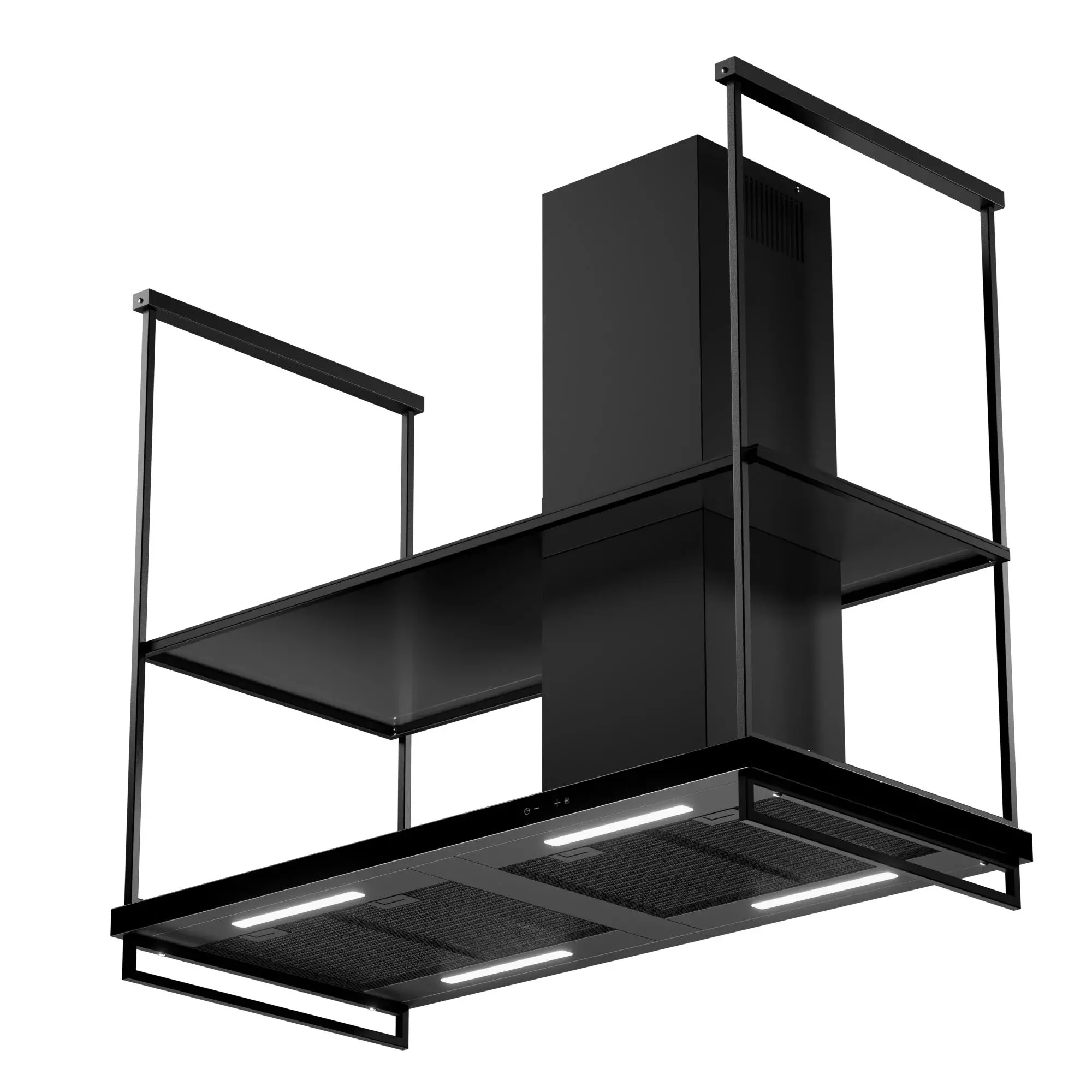 Okap Akpo WK-9 Lungo Czarny