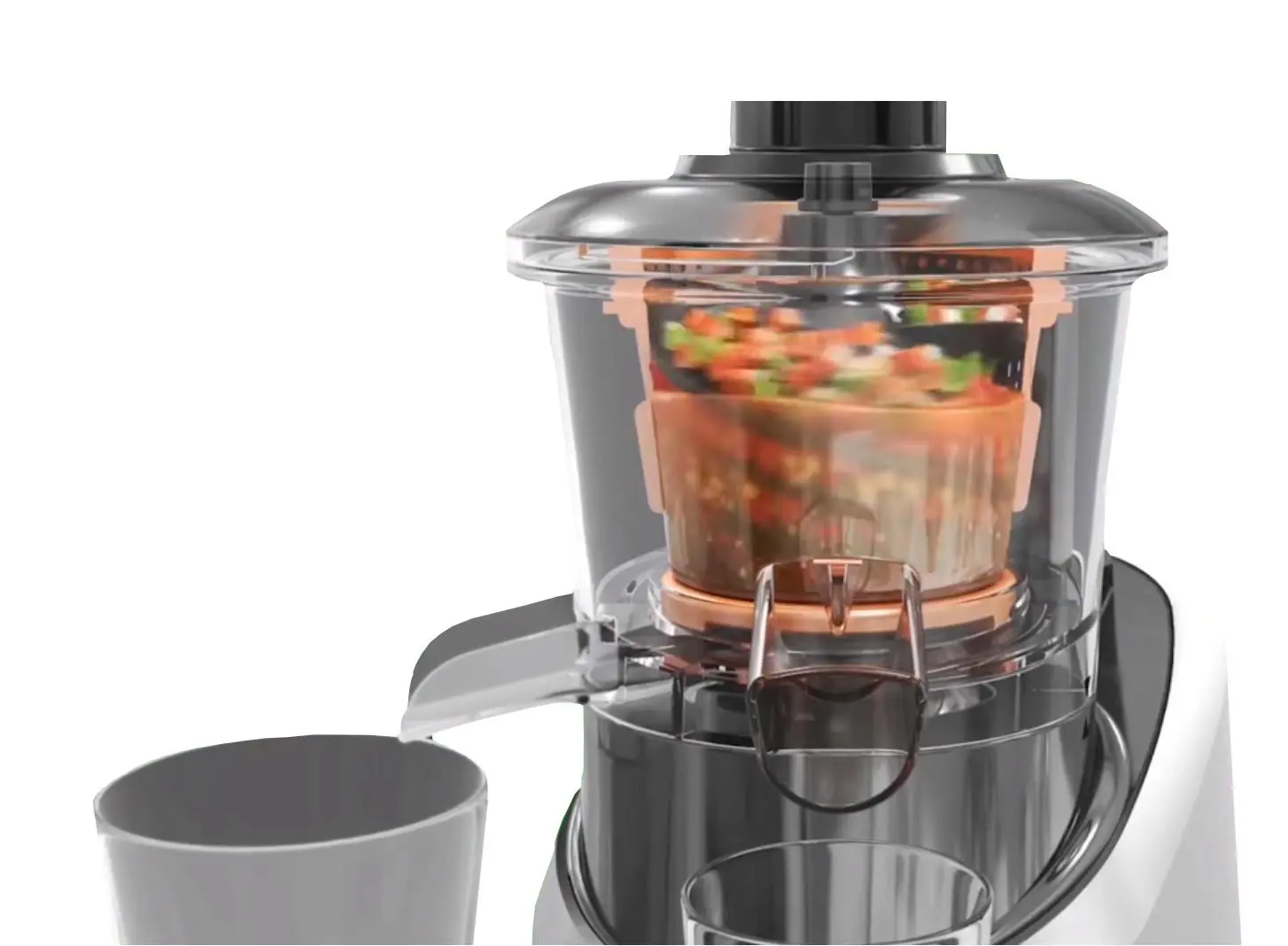 фото Соковитискач шнековий Tefal ZC255B 1