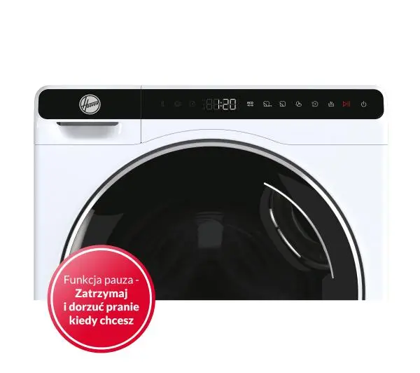 Hoover Mini OW50-BP12307-S Slim Funkcje AI 5kg 1200obr/min - Kup na Raty - RRSO 0%