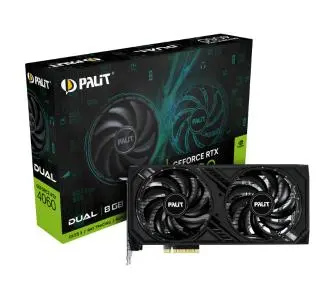 Karta graficzna Palit GeForce RTX 4060 Dual 8GB GDDR6 128bit DLSS 3