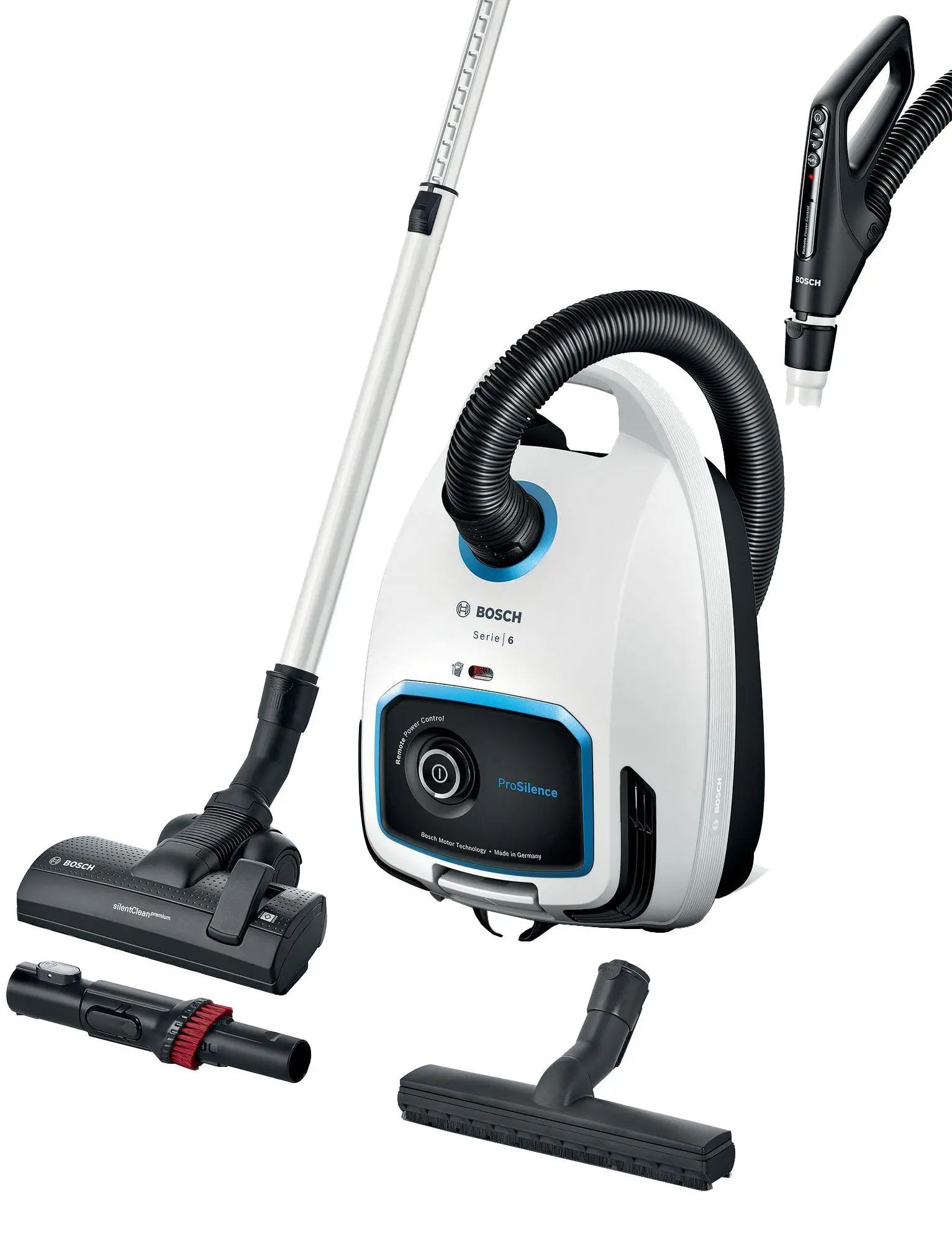 Odkurzacz workowy/ Bosch BGB6SIL1 700W Szczotka do parkietów Szczotka do mebli