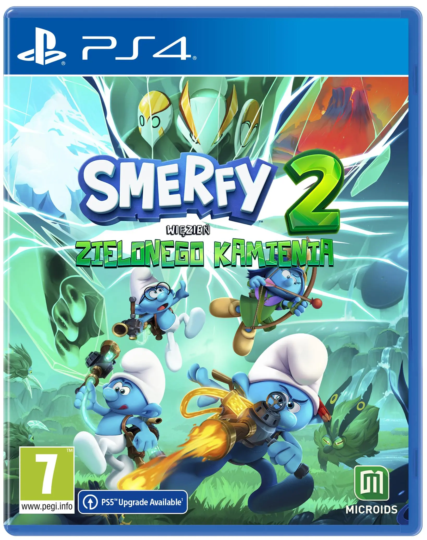 Smerfy 2 Więzień Zielonego Kamienia Gra na PS4