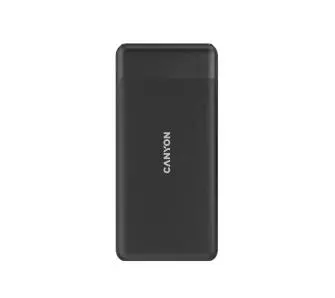 Powerbank Canyon PB-109 Czarny 10000mAh 20W Biały