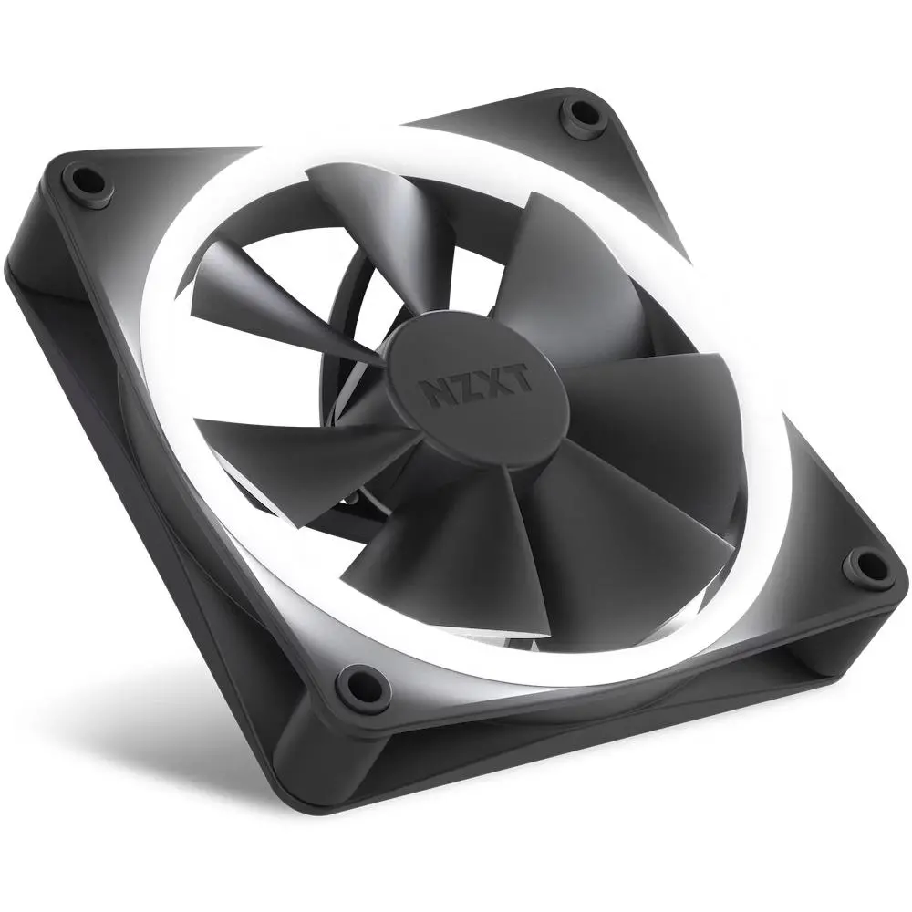 Фото Вентилятор NZXT F120 RGB Black (RF-R12SF-B1)