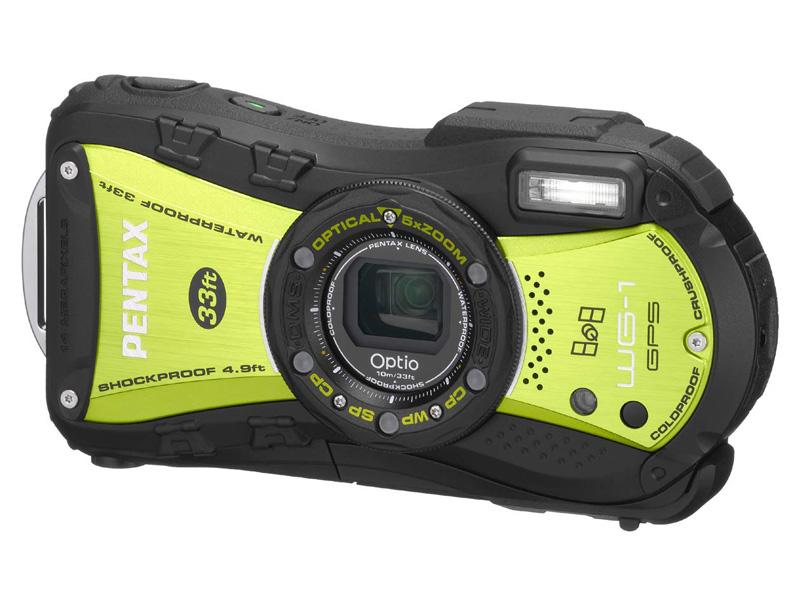 Pentax Optio WG-1 GPS (zielony)