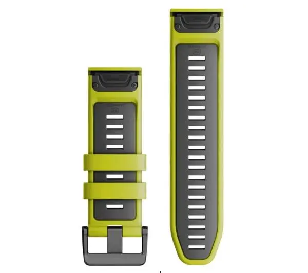 Garmin QuickFit 26 silikon Limonkoy-grafitowy