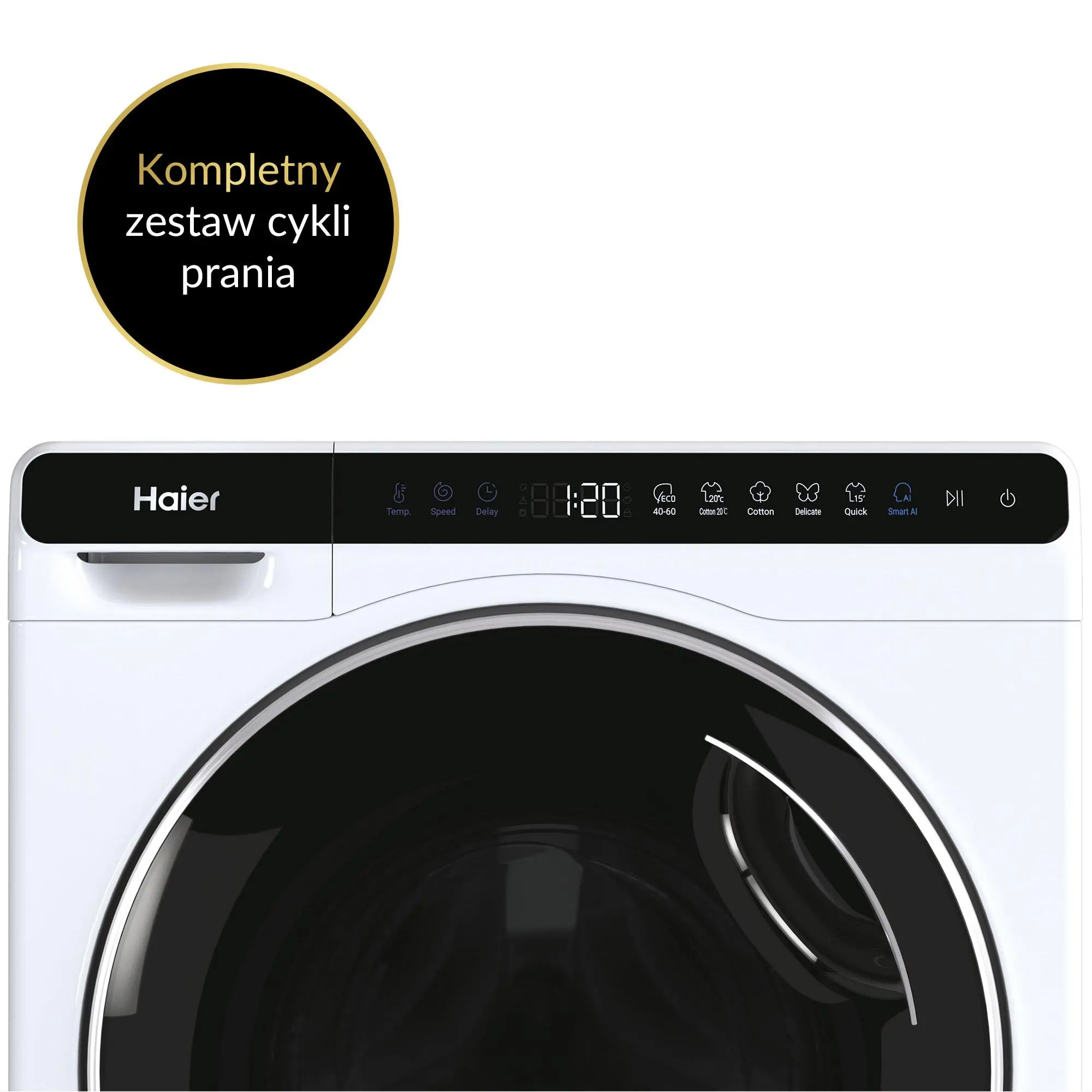 Pralka Haier Mini Inverter HW50-BP12307-S Slim 5kg 1200obr/min