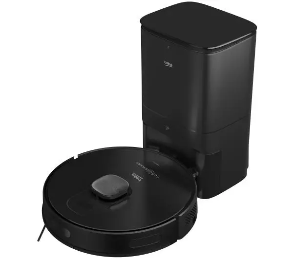 Beko RoboSmartPro VRR94314VB Funkcja mopowania Stacja oczyszczająca Tworzenie mapy pomieszczenia 65dB - Kup na Raty - RRSO 0%