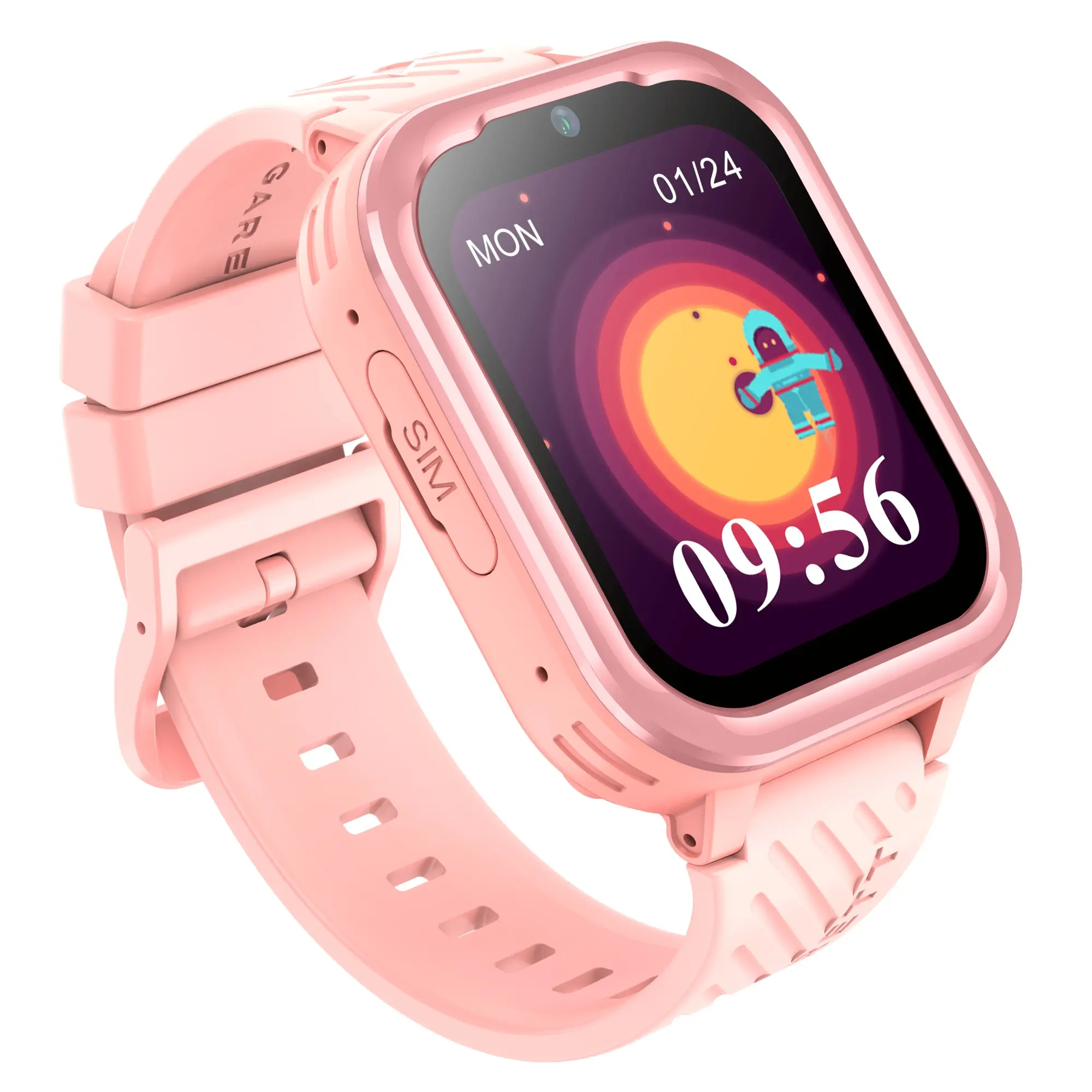 Smartwatch Garett Kids Essa 48mm LTE Różowy
