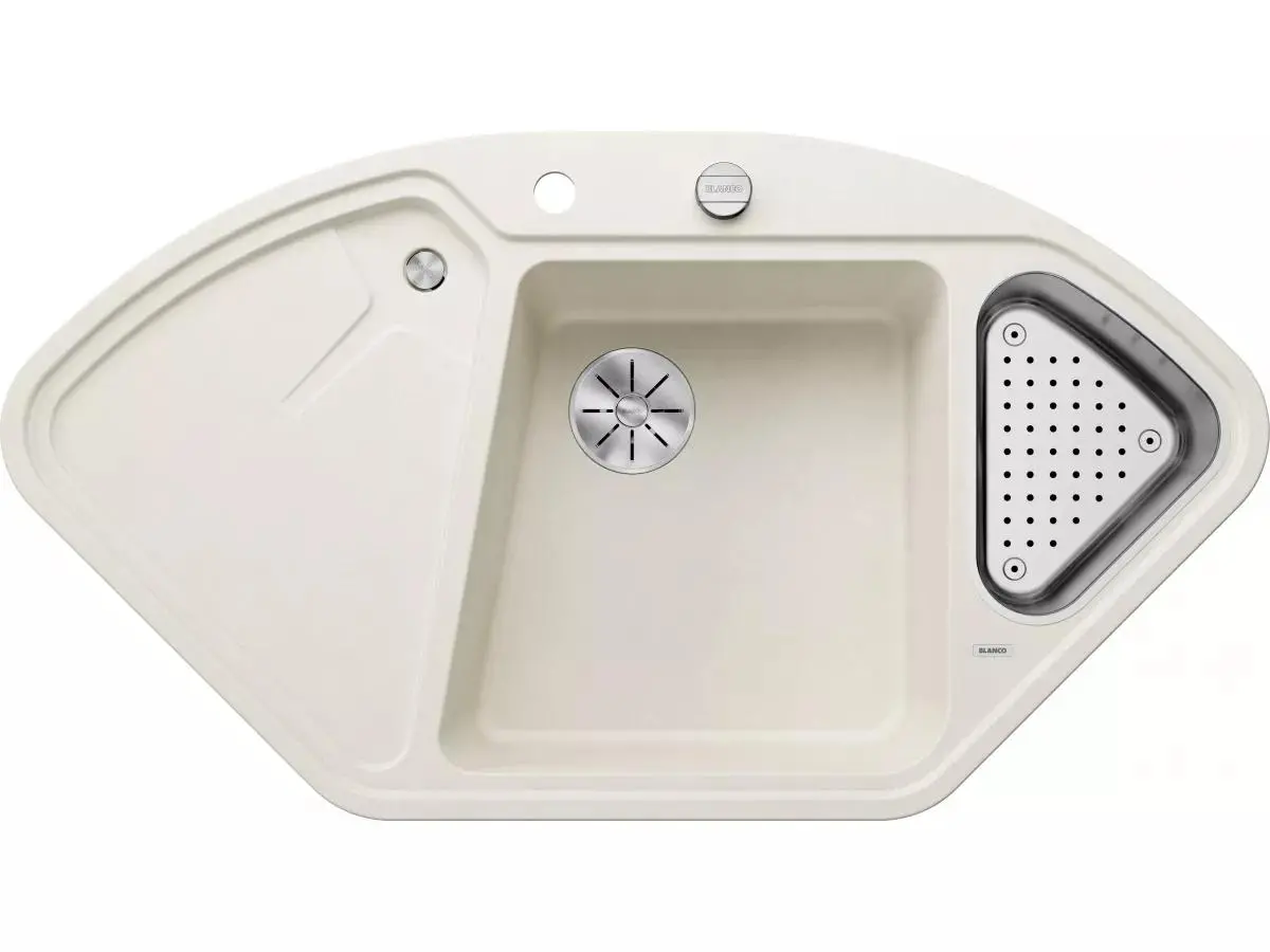 Zlewozmywak Blanco DELTA II 527055 Granitowy Biały