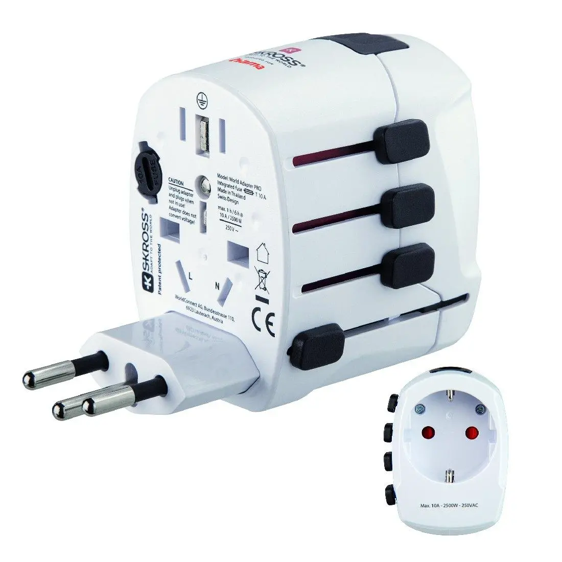 Adapter podróżny Hama 223471 World Travel Pro