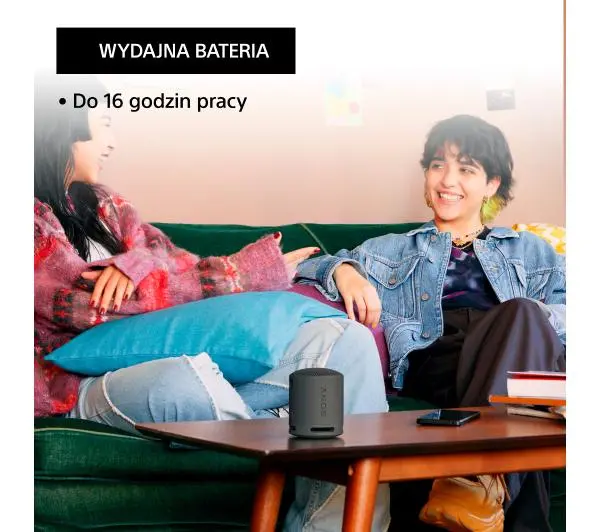 Sony SRS-XB100 5W Czarny - ⚡ BESTSELLERY ⚡