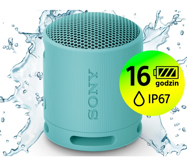 Sony SRS-XB100 5W Niebieski - ⚡ BESTSELLERY ⚡