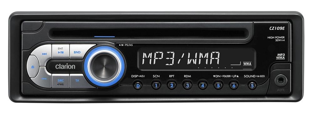 Radioodtwarzacz samochodowy Clarion CZ109E