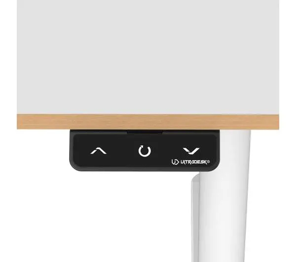 Ultradesk Pulsar 120cm Regulacja wysokości Biały - ⚡ BESTSELLERY ⚡ - Kup na Raty - RRSO 0%