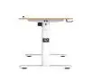 Biurko Ultradesk Pulsar 120cm Regulacja wysokości Biały