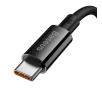 Kabel Baseus USB do USB-C Superior 100W 1,5m Czarny
