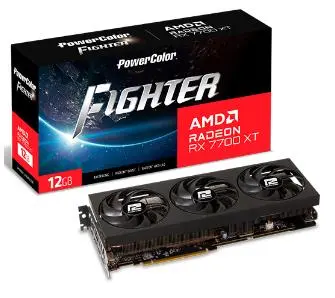 Karta graficzna PowerColor Fighter Radeon RX 7700 XT 12GB GDDR6 192bit FSR