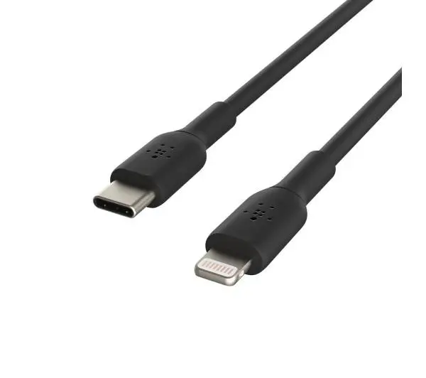Belkin Boost Lightning do USB-C 2m Czarny