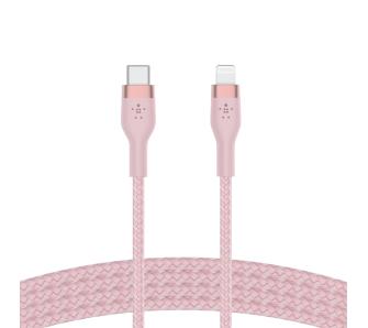 Kabel Belkin Braided USB-C do Lightning 1m Różowy