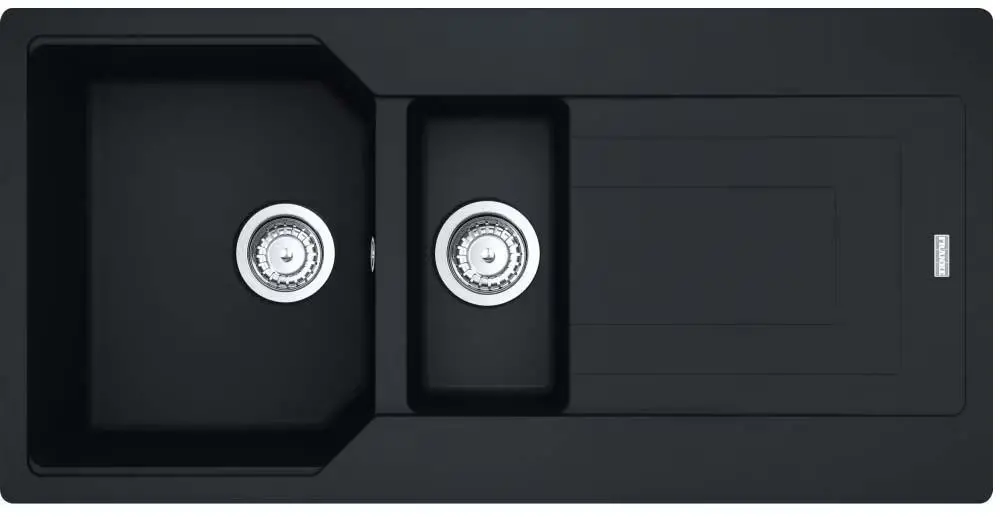 Zlewozmywak Franke Urban UBG 651-100 GSC Granitowy Czarny mat