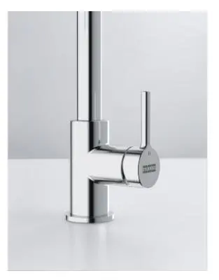 Bateria Franke Lina Pull-Out Chrom Mosiądz/Chrom