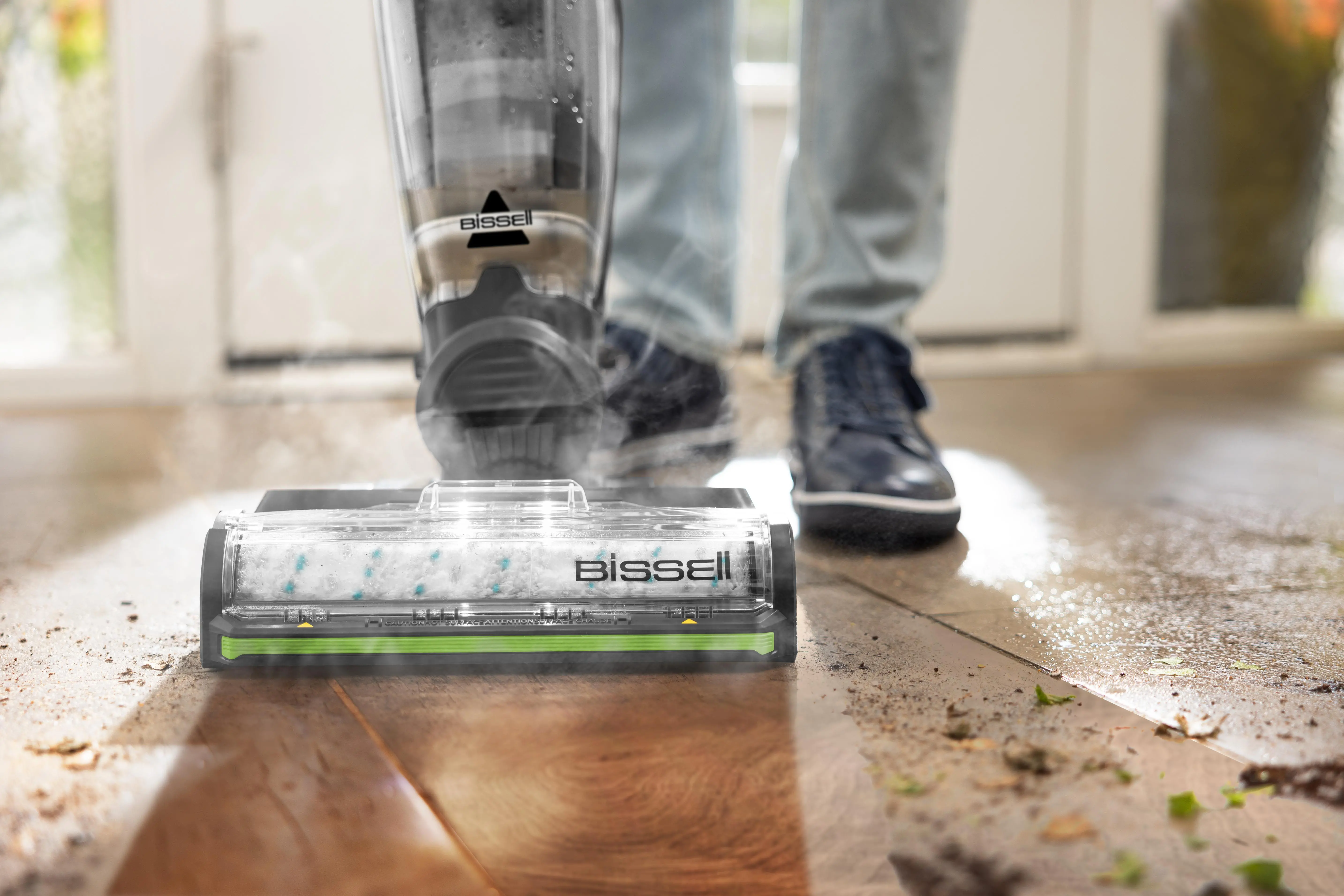 фото Вертикальный пылесос Bissell CrossWave HydroSteam Pet Select 3527N 3