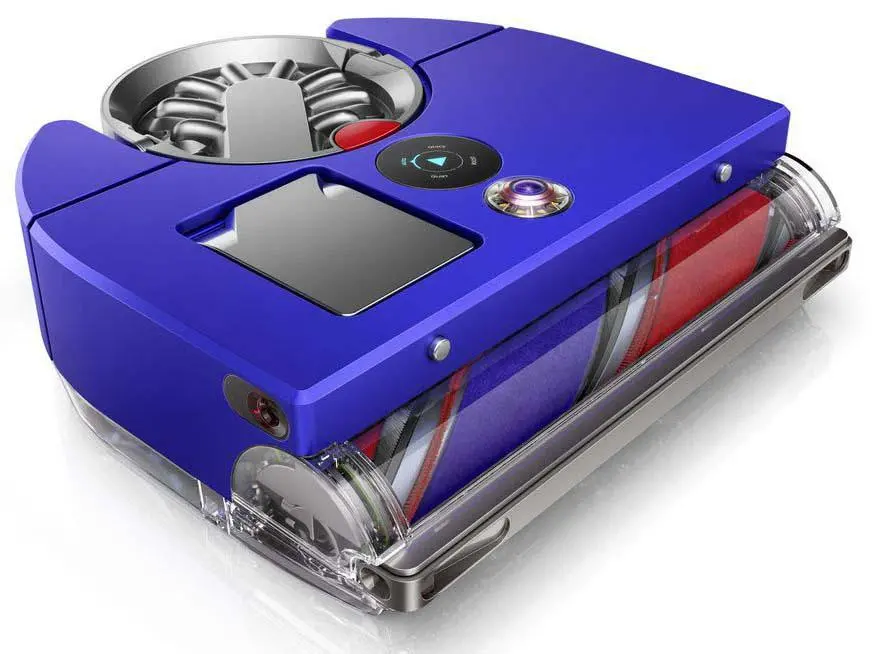 Robot sprzątający Dyson 360 VisNav Tworzenie mapy pomieszczenia 70dB