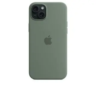 Apple silikonowe z MagSafe do iPhone 15 Plus Cyprysowy