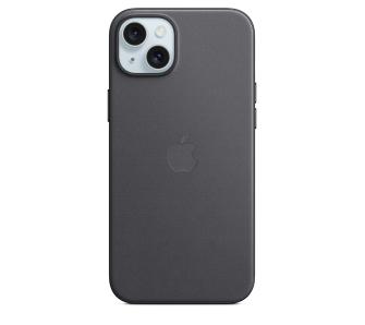 Etui Apple z tkaniny FineWoven z MagSafe do iPhone 15 Plus Czarny