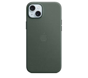 Etui Apple z tkaniny FineWoven z MagSafe do iPhone 15 Plus Wieczna zieleń