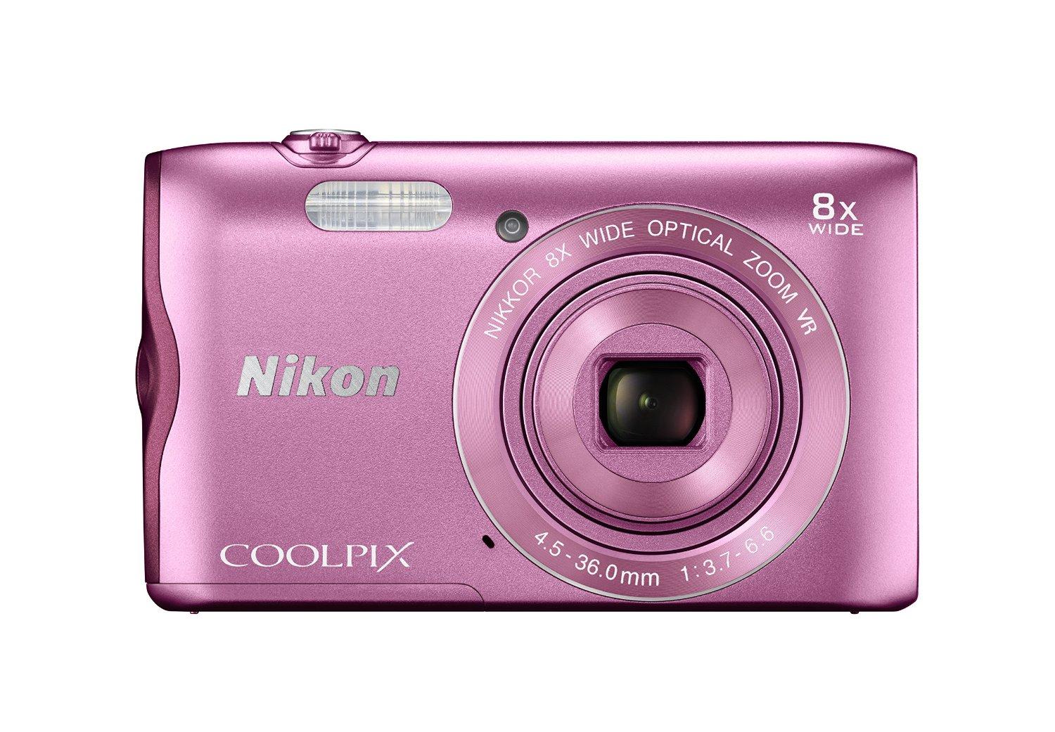 Aparat Nikon Coolpix A300 (różowy) - Opinie, Cena - RTV EURO AGD