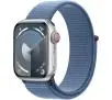 Smartwatch Apple Watch Series 9 GPS + Cellular koperta 41mm z aluminium Srebrny opaska sportowa Zimowy błękit