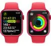 Apple Watch Series 9 GPS koperta 45mm z aluminium (PRODUCT)RED pasek sportowy (PRODUCT)RED M/L